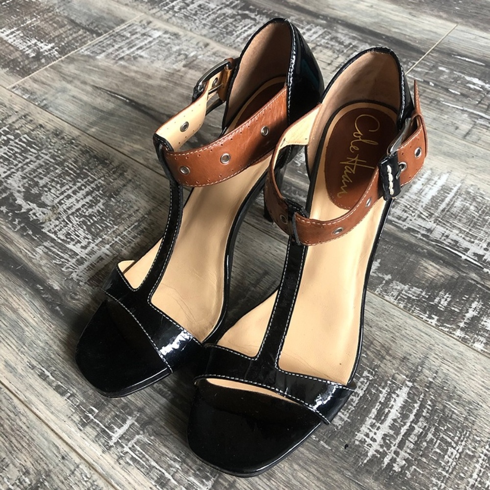 Cole Haan Two-Tone Nike Air Heels 6.5